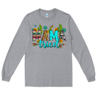 Heather Grey mama tried Long Sleeve Tee - Zillion Design Studio