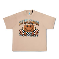 Burro tis the season football smiley face Urban Heavy Tee - BarkalooDesign