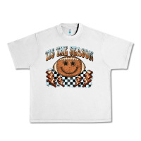 Lunar Rock tis the season football smiley face Urban Heavy Tee - BarkalooDesign