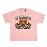 Salmon tis the season football smiley face Urban Heavy Tee - BarkalooDesign