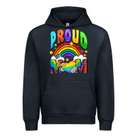 Navy Western Proud Mom Urban Hoodie - BundleAndBundleShop