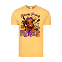 Vintage Mustard Hocus pocus Heifer Vintage Tee - RanaPortraitStore