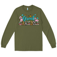 Army Green great grandma Long Sleeve Tee - Zillion Design Studio