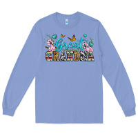 Colony Blue great grandma Long Sleeve Tee - Zillion Design Studio