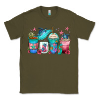 Army Green turtle coffee cups Classic Tee - Zillion Design Studio