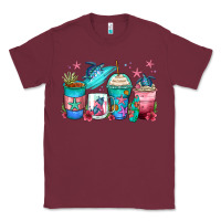 Burgundy turtle coffee cups Classic Tee - Zillion Design Studio