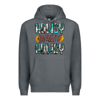 Rock western howdy baby howdy Premium Hoodie - NancyCooperArtShop