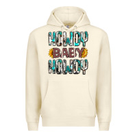 Sandshell western howdy baby howdy Premium Hoodie - NancyCooperArtShop