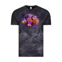 Cloud Black Halloween sneaker and heel afro woman Vintage Tee - RanaPortraitStore