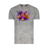Cloud Rock Halloween sneaker and heel afro woman Vintage Tee - RanaPortraitStore