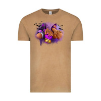 Vintage Camel Halloween sneaker and heel afro woman Vintage Tee - RanaPortraitStore