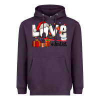 Plum Christmas love  dentist Heavyweight Hoodie - AdoDesignShop
