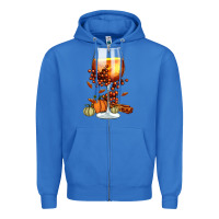True Royal Thanksgiving Fall Zipper Hoodie - FaDigitalArtStudio