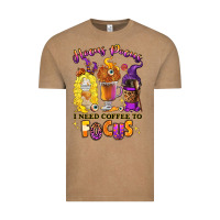 Vintage Coffee Hocus pocus i need coffee to focus Vintage Tee - RanaPortraitStore