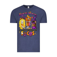 Vintage Denim Hocus pocus i need coffee to focus Vintage Tee - RanaPortraitStore
