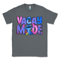 Charcoal Heather vacay mode stitch Classic Tee - Zillion Design Studio