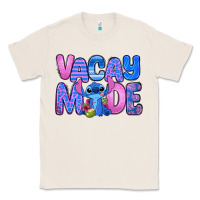 Natural vacay mode stitch Classic Tee - Zillion Design Studio