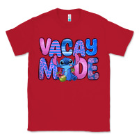 Red vacay mode stitch Classic Tee - Zillion Design Studio