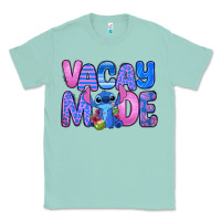 Seafoam vacay mode stitch Classic Tee - Zillion Design Studio