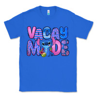 True Royal vacay mode stitch Classic Tee - Zillion Design Studio