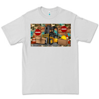 Dove Grey forklift sippy Premium Tee - Artiststas