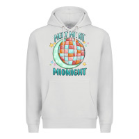 Dove Grey meet me at midnight Premium Hoodie - MaliasSmallBusiness