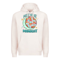 Pale Pink meet me at midnight Premium Hoodie - MaliasSmallBusiness
