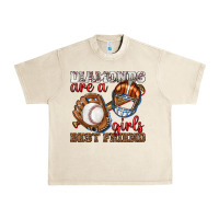 Sandshell diamonds are a girls best friend baseball Urban Heavy Tee - texasbilliewilder