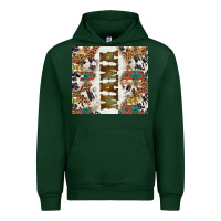 Forest Green Western Mama Tumbler Urban Hoodie - BundleAndBundleShop