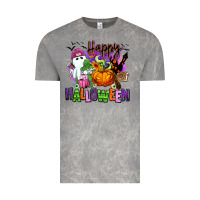 Cloud Rock Happy Halloween Vintage Tee - RanaPortraitStore