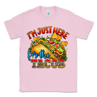 Bubblegum Pink im just here for the tacos Classic Tee - CTS Tumbler Store