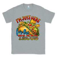Heather Grey im just here for the tacos Classic Tee - CTS Tumbler Store
