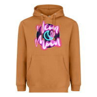 Meerkat neon moon Heavyweight Hoodie - JahusDesignShop