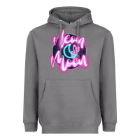 Storm neon moon Heavyweight Hoodie - JahusDesignShop