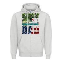 Dove Grey reely awesome dad Zipper Hoodie - HRA Design Shop