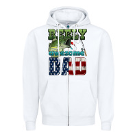 White reely awesome dad Zipper Hoodie - HRA Design Shop