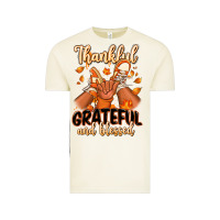 Vintage Arctic Thankful grateful and Blessed black boy sneakers Vintage Tee - RanaPortraitStore