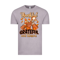 Vintage Zinc Thankful grateful and Blessed black boy sneakers Vintage Tee - RanaPortraitStore