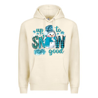 Tofu up to snow good and cute snowman Premium Hoodie - NancyCooperArtShop