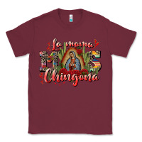 Burgundy la mama mos chingona Classic Tee - CTS Tumbler Store