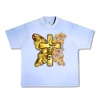 Grape Ice faith child cancer cross Urban Heavy Tee - Zillion Design Studio