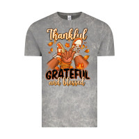Cloud Rock Thankful grateful and Blessed black baby girl Vintage Tee - RanaPortraitStore