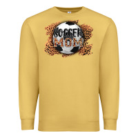 Antique Gold soccer mom Premium Sweatshirt - AdoDesignShop