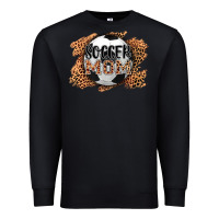 Black soccer mom Premium Sweatshirt - AdoDesignShop