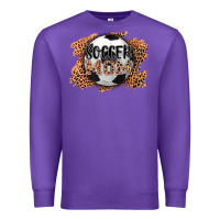 Purple soccer mom Premium Sweatshirt - AdoDesignShop