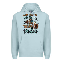 Blue Mist and they call the thing rodeo cowboy Premium Hoodie - MaliasSmallBusiness