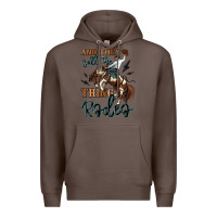 Coffee and they call the thing rodeo cowboy Premium Hoodie - MaliasSmallBusiness