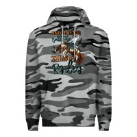 Slate Camo and they call the thing rodeo cowboy Premium Hoodie - MaliasSmallBusiness