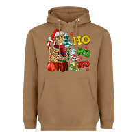 Toasted Coconut Christmas ho ho ho skeleton Heavyweight Hoodie - AdoDesignShop