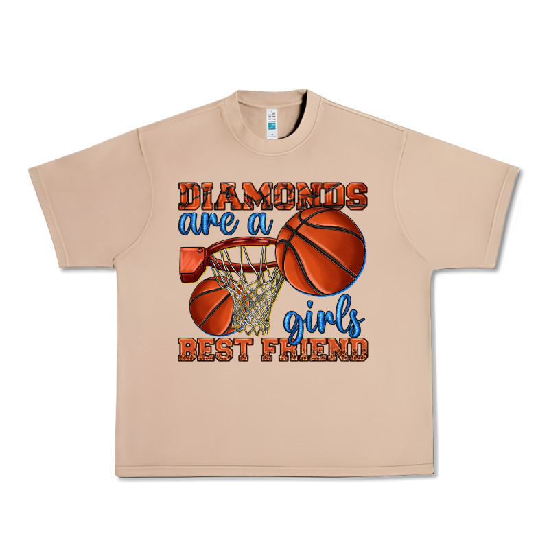 Diamonds Are A Girls Best Friend Basketball Urban Heavy Tee by texasbilliewilder | Teevron